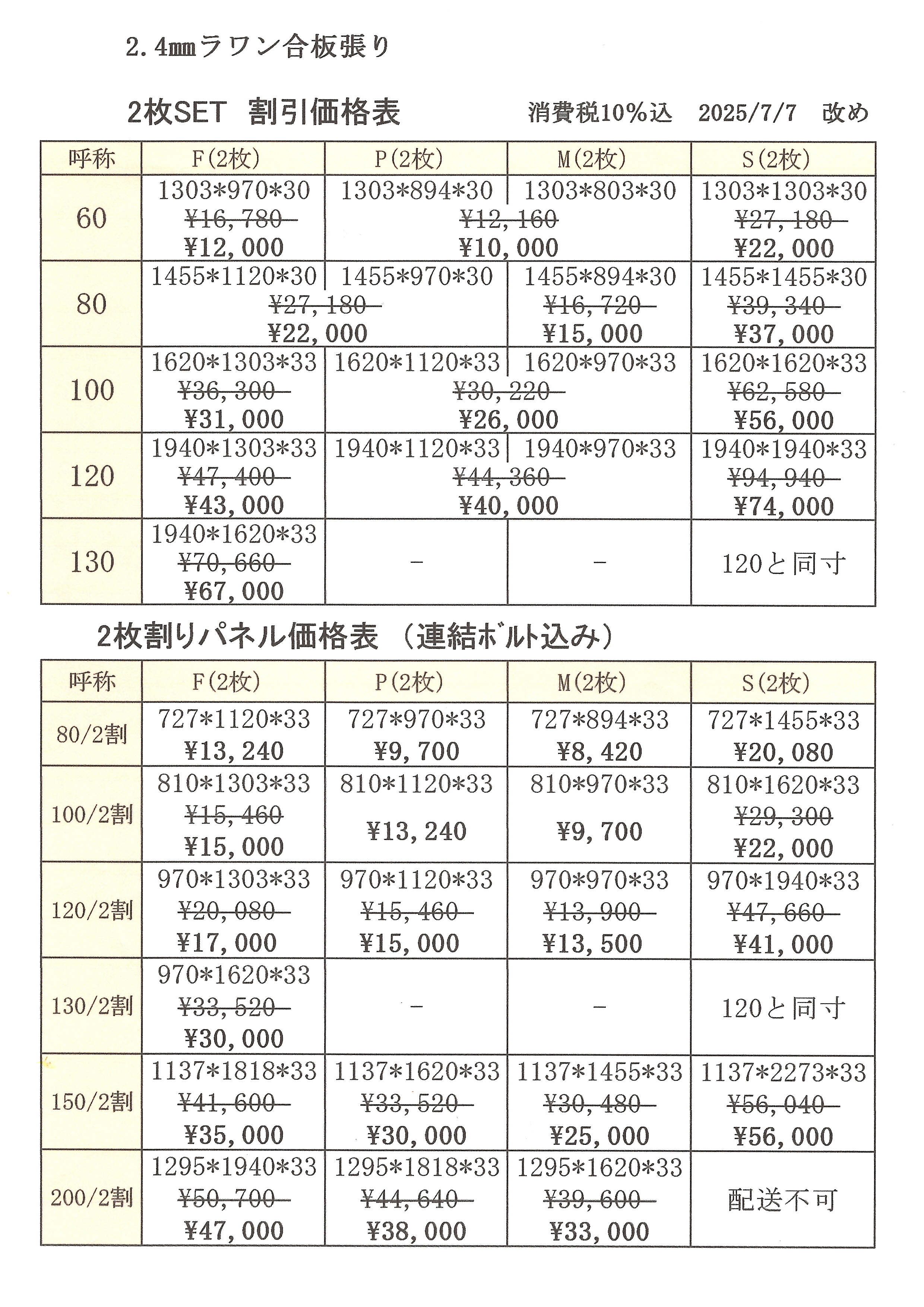 日本画用木製パネル